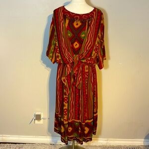 Vintage Carole Little Skirt and top set Size 12